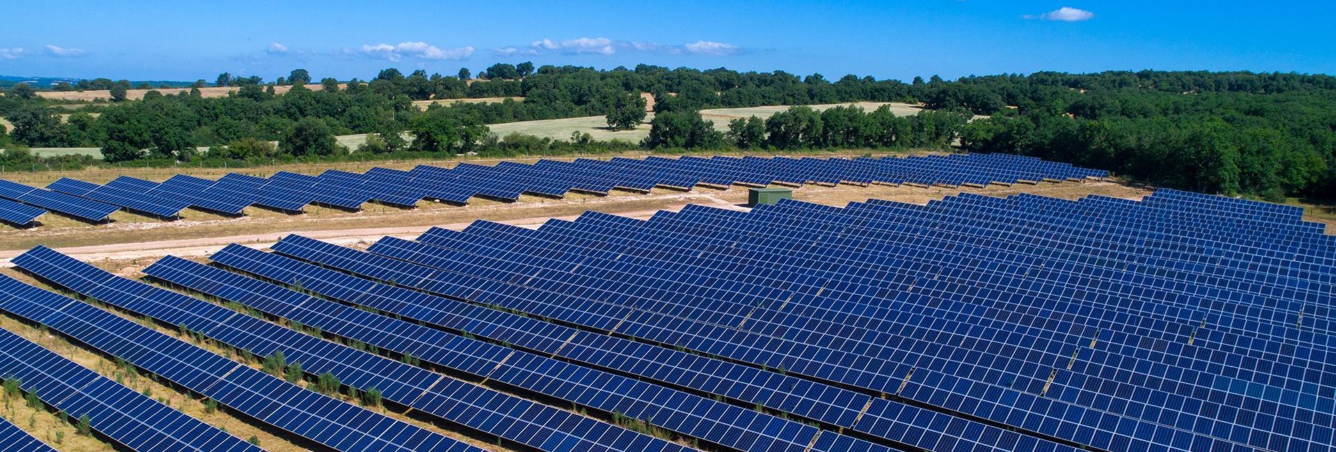 Centrale solaire - Le Bastit