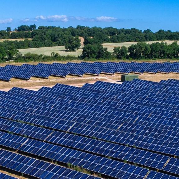 Centrale solaire - Le Bastit