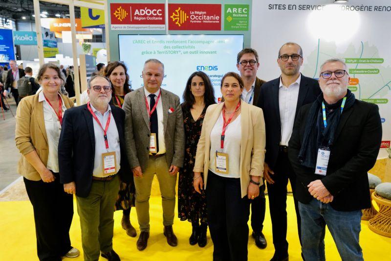 Convention de partenariat AREc Occitanie Enedis pour TerriSTORY Occitanie