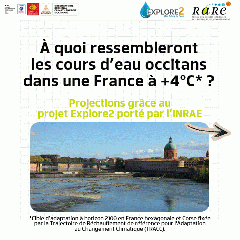 A quoi ressembleront les cours d'eau dans une France à +4 ° ?