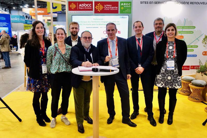 EnerGaïa 2025 : FITEO - signature AREC - Banque des Territoires